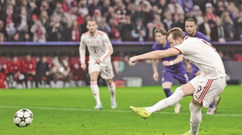 拜仁慕尼黑主力球员2026：凯恩穆西亚拉领衔三线，这支南大王正冲向队史第三座三冠王