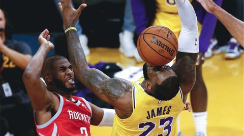 nba季后赛前瞻：湖人vs火箭vs湖人